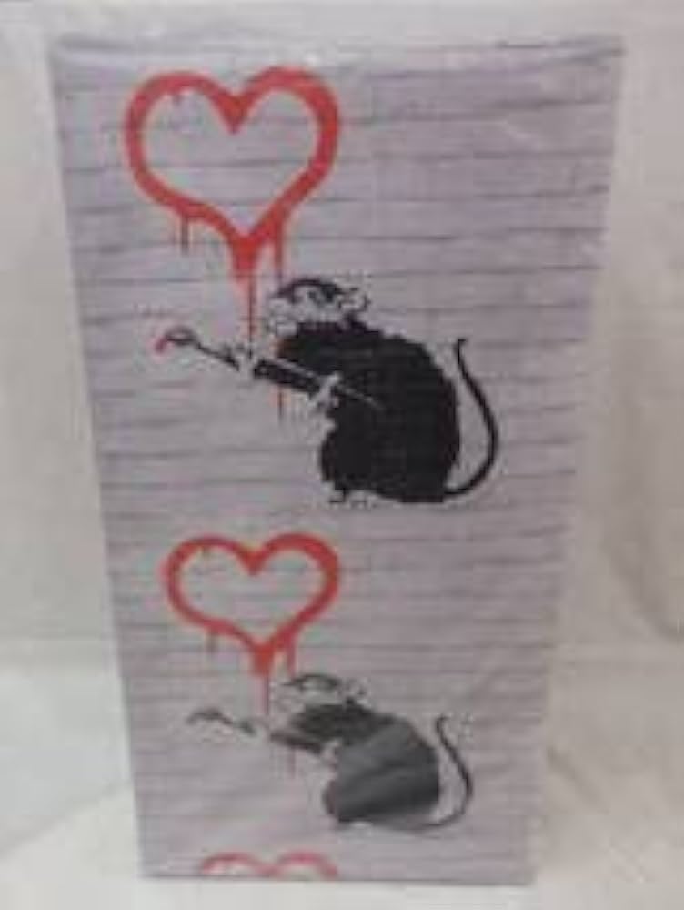 medicom toy banksy love rat sync. red 新品 新品 LOVE RAT（RED Ver.） MCT TOKYO バンクシー LOVE RAT(RED